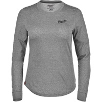 T-shirt hybride &agrave; manches longues FREEFLEX, Femmes, T-petit, Gris Nia-Chem Ltd.