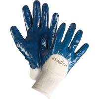 Gants &agrave; doublure interlock de poids moyen, 9/Grand, R&ecirc;vetement Nitrile, Enveloppe en Coton Nia-Chem Ltd.