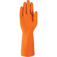 AlphaTec&reg; 87-208 Heavy-Duty Chemical-Resistant Gloves, Size 7, 12.8" L, Rubber Latex, Cotton/Flock-Lined Inner Lining, 29.5-mil Nia-Chem Ltd.