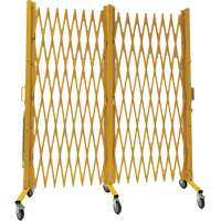 Barri&egrave;re extensible, 84" h x 20' lo, Jaune Nia-Chem Ltd.
