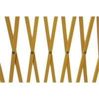 Barri&egrave;re extensible, 84" h x 20' lo, Jaune Nia-Chem Ltd.