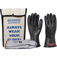 Class 0 Rubber Electrical Glove Kit, 8, 11" L, 20 cal/cm², NFPA 70E Nia-Chem Ltd.