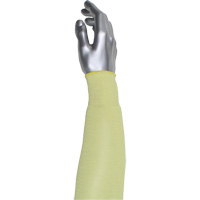 Manchette r&eacute;sistante &agrave; la coupe &agrave; pli unique Kut Gard, Aramide/ATA, 10", ASTM ANSI niveau A4, Jaune Nia-Chem Ltd.