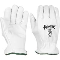 Cut-Resistant Driver's Gloves, Small, Grain Goatskin Palm Nia-Chem Ltd.