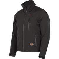 Veste chauffante Softshell, Hommes, Petit, Noir Nia-Chem Ltd.