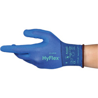 Gants Hyflex 11-814, Taille 5/2T-petit, Calibre 18, Rev&ecirc;tement Mousse de nitrile, Enveloppe en Nylon/Spandex, ASTM ANSI niveau A1/EN 388 niveau 1/EN 388 niveau A Nia-Chem Ltd.