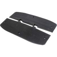 Speed Hump End Caps, Rubber, 2' L x 16" W x 1-1/4" H Nia-Chem Ltd.
