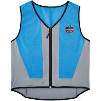 Chill-Its 6667 Wet Evaporative Cooling Vest with Zipper Closure, Medium, Blue Nia-Chem Ltd.