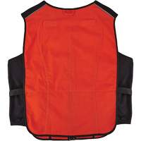Veste de refroidissement &agrave; changement de phase l&eacute;g&egrave;re avec sachets de recharge Chill-Its 6260, Petit/Moyen, Orange Nia-Chem Ltd.