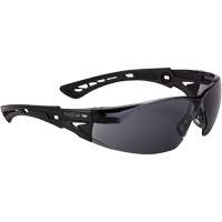 Lunettes de s&eacute;curit&eacute; Rush + BSSI, Lentille Fum&eacute;e/Gris, Antibu&eacute;e/Anti-&eacute;gratignures, ANSI Z87+ Nia-Chem Ltd.