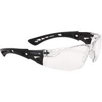 Lunettes de s&eacute;curit&eacute; Rush + Petit BSSI, Lentille Transparent, Antibu&eacute;e/Anti-&eacute;gratignures, ANSI Z87+ Nia-Chem Ltd.