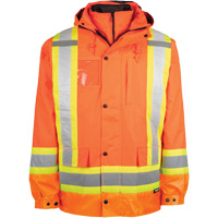 High-Visibility 7-in-1 Jacket, Polyester, High Visibility Orange, X-Small Nia-Chem Ltd.