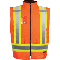 High-Visibility 7-in-1 Jacket, Polyester, High Visibility Orange, X-Small Nia-Chem Ltd.
