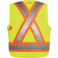 High-Visibility Surveyor's Vest, High Visibility Orange, Small, Polyester Nia-Chem Ltd.