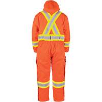 High-Visibility Lined Canvas Overalls, Small, High Visibility Orange Nia-Chem Ltd.