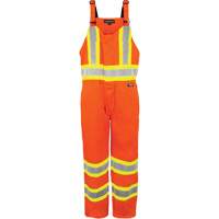 Salopette non doubl&eacute;e haute visibilit&eacute;, T-petit, Orange haute visibilit&eacute; Nia-Chem Ltd.
