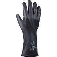 Gants r&eacute;sistant &agrave; l'acide & aux produits chimiques, Taille Petit/7, 12" lo, Caoutchouc butyle/Viton, 12 mils Nia-Chem Ltd.