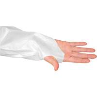 CoverMe Gown with Thumbholes, One Size, White, Polyethylene Nia-Chem Ltd.