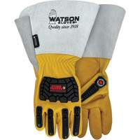 Gants r&eacute;sistants &agrave; leau Storm Trooper, Petit, Paume en Cuir de vache, Poignet Manchette Nia-Chem Ltd.