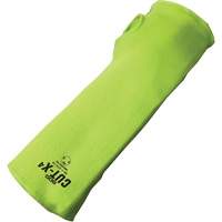 Cut-X&reg; Cut-Resistant Sleeve with Thumb Hole, Fibreglass/Polyethylene, 10", ASTM ANSI Level A4, High Visibility Lime Nia-Chem Ltd.