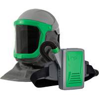 Z-Link Powered Air Respirator with Zytec FR Shoulder Cape, Facepiece Respirator/Welding Helmet Nia-Chem Ltd.
