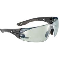 RUSH+ 2.0 M/L Safety Glasses with Black & Grey Frame, Grey/IR 1.7 Lens, Anti-Fog/Anti-Scratch, ANSI Z87+ Nia-Chem Ltd.