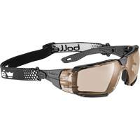 RUSH+ 2.0 XP M/L Safety Glasses with Black & Grey Frame, Copper Lens, Anti-Fog/Anti-Scratch, ANSI Z87+ Nia-Chem Ltd.