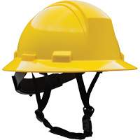 Kilimanjaro Full Brim Safety Helmet with HDPE Shell, Meets CSA Type 2, Ratchet Suspension, Non-Vented Nia-Chem Ltd.