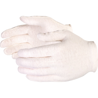 Heavyweight Jersey Inspector Gloves, Poly/Cotton, Hemmed Cuff, Men's SI831 | Nia-Chem Ltd.