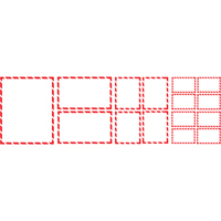 WHMIS Labels 400/Pkg, Paper, Roll, 5-1/2" L x 4-1/4" W Nia-Chem Ltd.