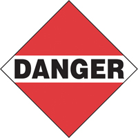 Danger Mixed Load TDG Placard, Aluminum Nia-Chem Ltd.