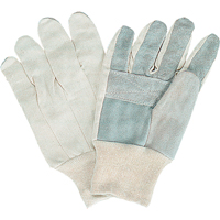 Standard-Duty Work Gloves, Large, Split Cowhide Palm SM572 | Nia-Chem Ltd.