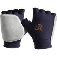 Palm and Side Impact Glove Liner-Right, X-Small, Grain Leather Palm, Slip-On Cuff SR303 | Nia-Chem Ltd.