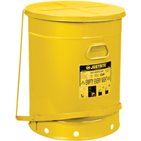 Oily Waste Cans, FM Approved/UL Listed, 21 US gal., Yellow SR365 | Nia-Chem Ltd.