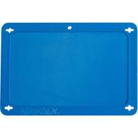 &eacute;tiquette vierge pour vanne, Plastique, 4-3/4" la x 3-1/4" h Nia-Chem Ltd.