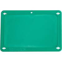 &eacute;tiquette vierge pour vanne, Plastique, 4-3/4" la x 3-1/4" h Nia-Chem Ltd.