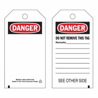 &eacute;tiquettes de s&eacute;curit&eacute; auto-plastifiantes, Polyester, 3" la x 5-3/4" h, Anglais Nia-Chem Ltd.