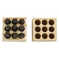 Number Steel Stamp Punch Set, # 4/6/3/2/1/8/9/7/5, 1/4" Nia-Chem Ltd.
