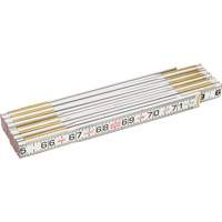 R&egrave;gle plate Red End, 6' lo, Bois Nia-Chem Ltd.