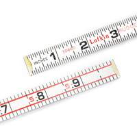 R&egrave;gle &agrave; pes&eacute;e Red End pour ing&eacute;nieur, 6' lo, Bois, Graduations de 1/16" Nia-Chem Ltd.