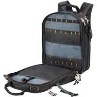 75-Pocket Tool Backpacks, 13" L x 17-1/2" W, Black, Nylon Nia-Chem Ltd.