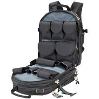 75-Pocket Tool Backpacks, 13" L x 17-1/2" W, Black, Nylon Nia-Chem Ltd.