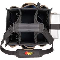 Large Electrical & Maintenance Tool Carrier, Polyester, 23 Pockets, Black Nia-Chem Ltd.