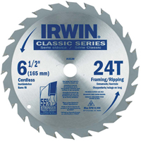 Lames de scie pour entrepreneur - Lames de scie de s&eacute;rie classique, 6-1/2", 24 dents, Pour Bois Nia-Chem Ltd.
