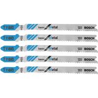 Jig Saw Blades Basic for Metal, High Speed Steel, T-Shank, 3-5/8" L Nia-Chem Ltd.