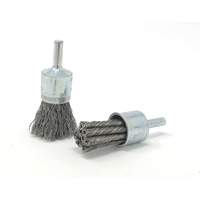 Crimped Wire End Brush, 3/4" Dia., 0.014" Wire Dia., 1/4" Shank Nia-Chem Ltd.