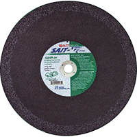 Meule &agrave; tronçonner haute vitesse pour le b&eacute;ton C24R, 12" x 1/8", Arbre de 1", Type 1, Oxyde d'aluminium, 6300 Tr/min Nia-Chem Ltd.