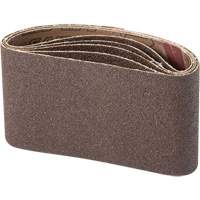 Portable Abrasive Belt, 3" W x 21" L, Aluminum Oxide, 100 Grit Nia-Chem Ltd.