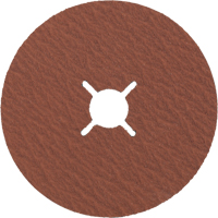 Disque en fibre, C&eacute;ramique, 80, 4-1/2" Dia x 7/8" Arbre Nia-Chem Ltd.