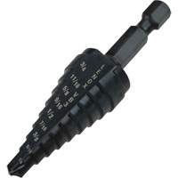 #3 Step Drill Bit, 1/4" - 3/4" , 1/16" Increments, High Speed Steel Nia-Chem Ltd.